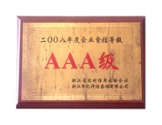 2008年度企业资信等级